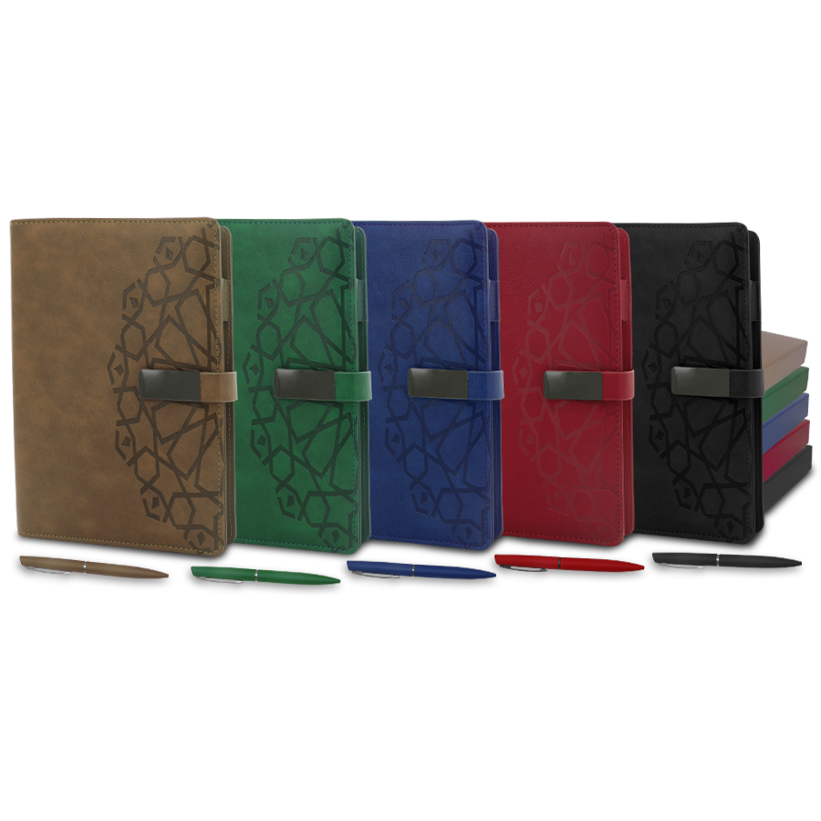 Coffret Note-Book Design Arabesque