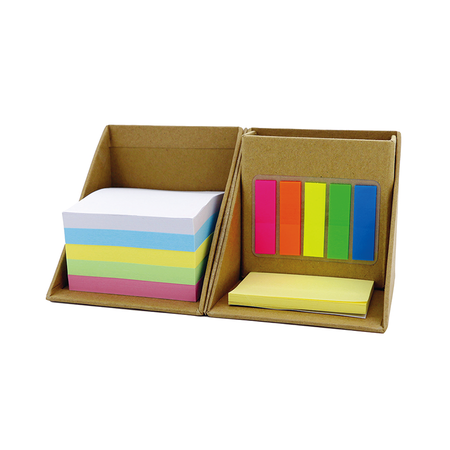 Cube papier ecologique avec post-it